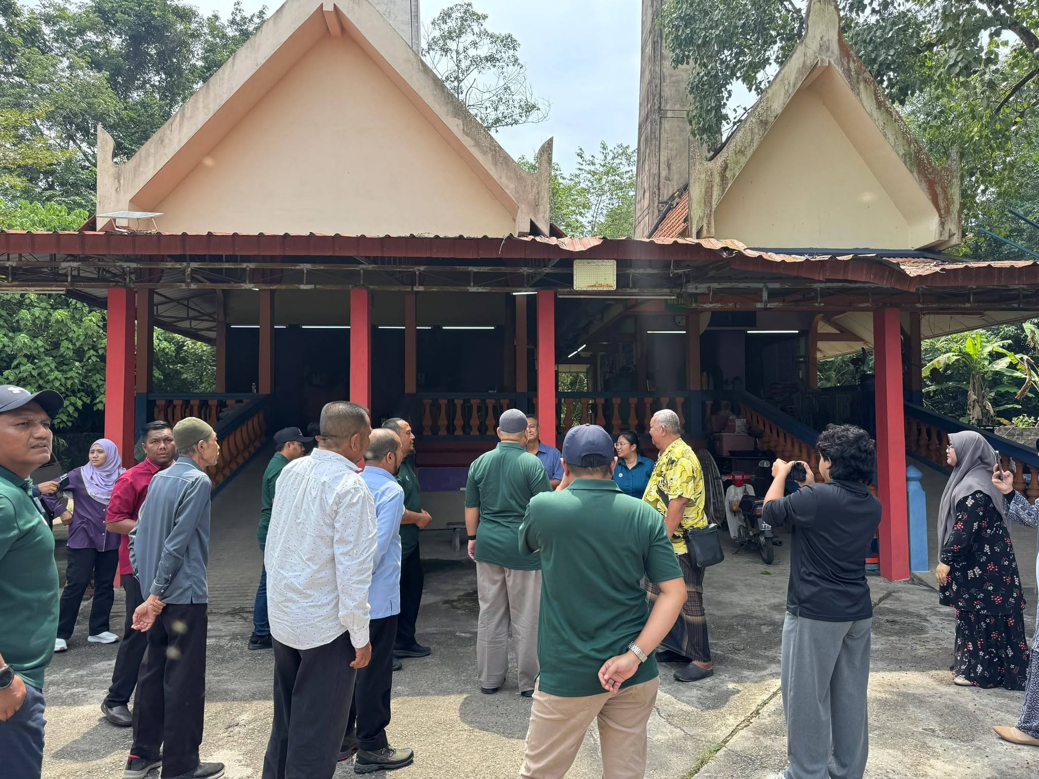 LAWATAN KERJA KE WAT AKIYAKIRI, KAMPUNG PAUH LIMA KOTA BAHRU