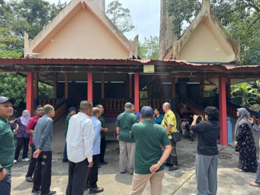LAWATAN KERJA KE WAT AKIYAKIRI, KAMPUNG PAUH LIMA KOTA BAHRU
